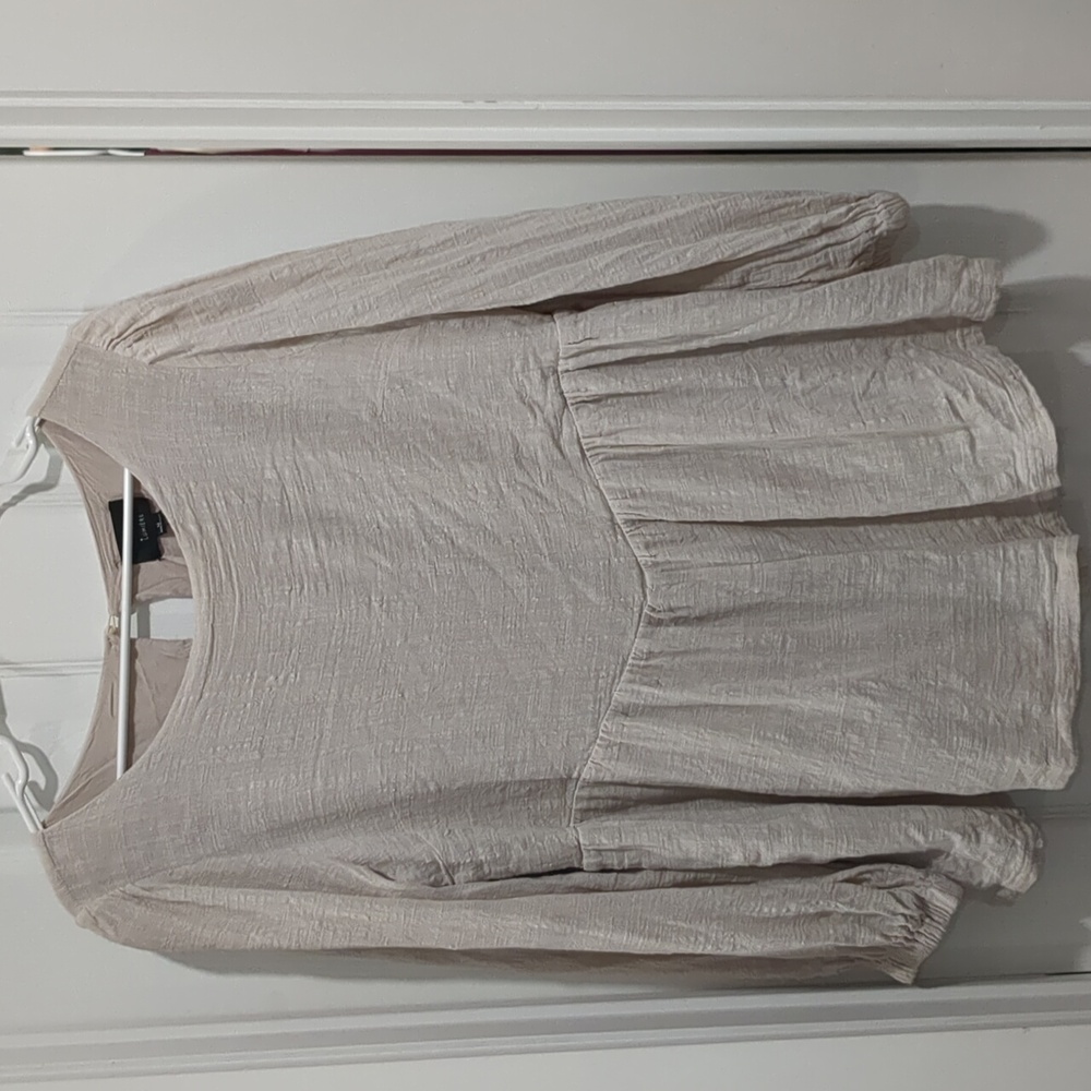 Oatmeal Muslin Romper